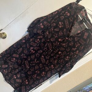 Mickey and Friends dress shirt (high/low) dressy for work!